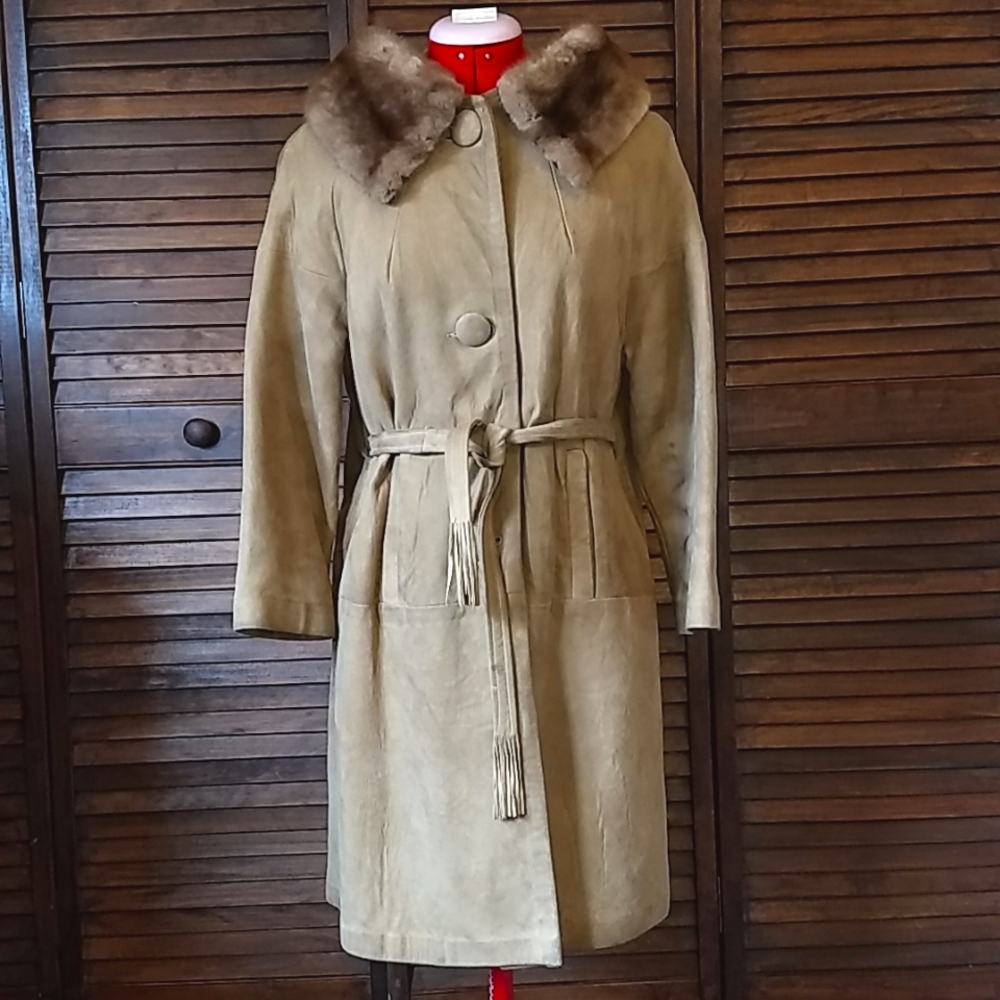 Vintage Suede Coat